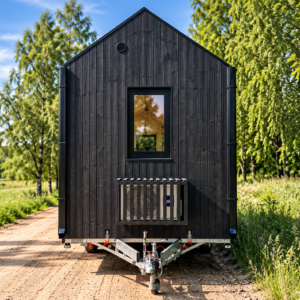 Tiny House PURA com Mezanino e Escada de Mão – 2 a 4 Pessoas