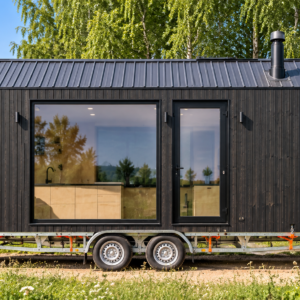 Tiny House PURA com Mezanino e Escada de Mão – 2 a 4 Pessoas
