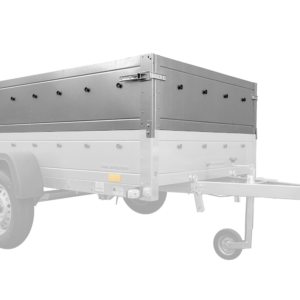 Reboque UNITRAILER Garden Trailer 230 KIPP – 230 × 125 cm – 750 kg – Tampa em Alumínio
