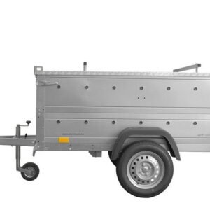 Reboque com Tampa Garden Trailer 200 KIPP – 200 × 106 cm – 750 kg