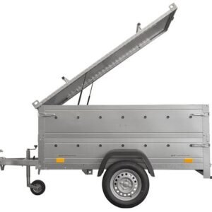 Reboque com Tampa Garden Trailer 200 KIPP – 200 × 106 cm – 750 kg