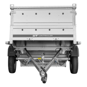 Reboque UNITRAILER Garden Trailer 230 KIPP – 230 × 125 cm – 750 kg – Tampa em Alumínio
