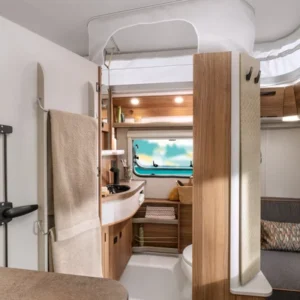 Caravana ERIBA Touring 542 – 3 Lugares para Dormir