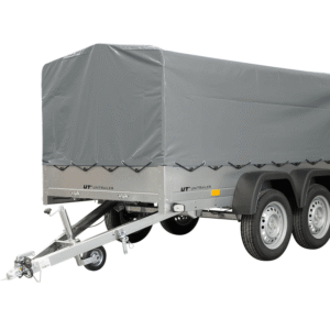 Reboque Garden Trailer 264/2 KIPP – 264 × 125 cm – Lona Alta 80 cm – 2 Eixos