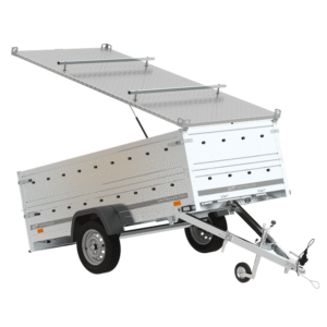 Reboque Garden Trailer 264 KIPP – Tampa em Alumínio e Extensão de Laterais