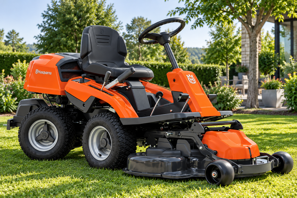 Corta-Relva Frontal Husqvarna R 214TC Combi 94 – Pacote de Inverno