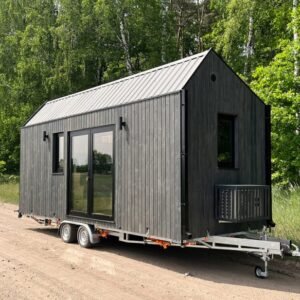 Tiny House PURA com Mezanino e Escada – 2 a 4 Pessoas