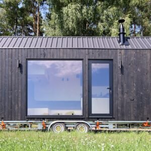 Tiny House PURA com Mezanino e Escada de Mão – 2 a 4 Pessoas
