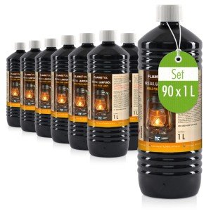 Flambiol Lampenöl Hochrein Kristallklar 90 x 1l