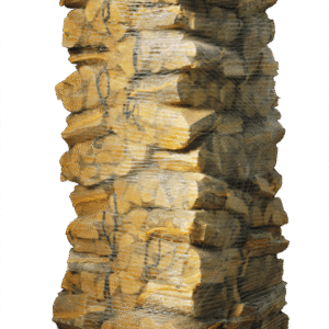 88 Netze Kammergetrocknetes gespalten Esche Brennholz 30-33 cm