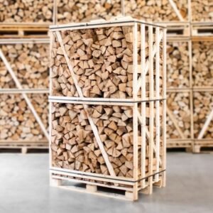 Palette Kammergetrocknetes gespalten Buchen Brennholz 25 cm
