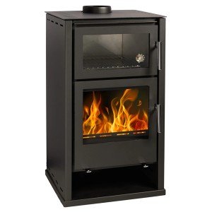 Haas+Sohn Küchenofen Fumo Stahl Schwarz 8,7 kW