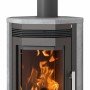 Justus Kaminofen Usedom 5 Gussgrau Speckstein 5 kW