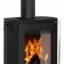 Justus Rento R II Kaminofen Stahl Schwarz 6 kW mit Automatik