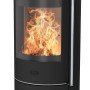 Fireplace Rondale Kaminofen Speckstein Schwarz 5 kW