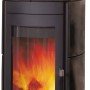Hark Dauerbrand-Kaminofen Tiamo EX Meteorschwarz Keramik 6 kW EEK: A+