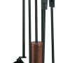 Firefix Kaminbesteck Stahl Klein 5-teilig Ø 19,5 cm x 65 cm
