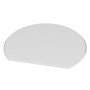 Valo Glasbodenplatte Kreisabschnitt 120 cm x 105 cm Stärke 8 mm Glasklar