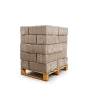 Heizfuxx RUF Original Red Hartholzbriketts – 300 kg Palette
