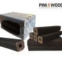 PINI Kay Eichenholzbriketts 33 cm – 300 kg Palette