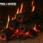PINI Kay Eichenholzbriketts 33 cm – 300 kg Palette
