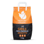 Heizfuxx Grillbriketts – 300 kg Palette (60 × 5 kg)