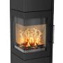 Fireplace Royal Kaminofen Stahl Schwarz 6 kW