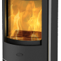 Fireplace Rondale Kaminofen Keramik Schwarz 5 kW