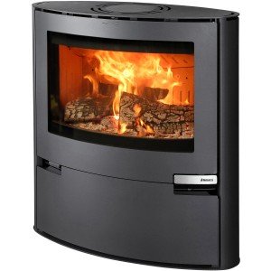 Aduro 15 Kaminofen Stahl Schwarz 6,5 kW mit Automatik