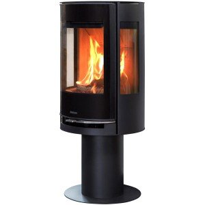 Aduro 9.3 Lux Kaminofen Stahl Schwarz 8 kW mit Automatik