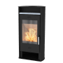 Fireplace Kaminofen Santa Fe Stahl 6 kW