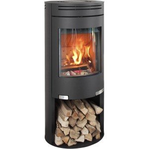 Aduro 1.4 Kaminofen Stahl Schwarz 6 kW mit Automatik