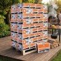Heizfuxx Nestro M Hartholzbriketts – 972 kg Palette