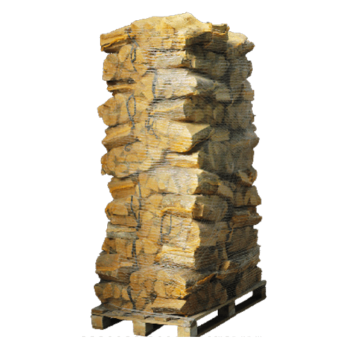 88 Netze kammergetrocknetes gespalten Esche Brennholz 25cm